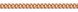 Золотий браслет панцирь 060 - 17 см