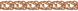 Золотий браслет рідкий ромб 030 - 17 см